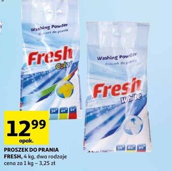 Auchan Proszek do prania białego fresh (velvet group) oferta