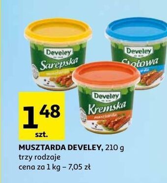Auchan Musztarda kremska develey oferta