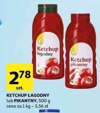Auchan Ketchup pikantny podniesiony kciuk oferta