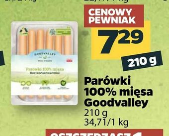 Netto Parówki 100% mięsa Goodvalley oferta