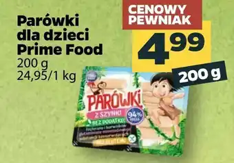 Netto Parówki dla dzieci Prime Food oferta