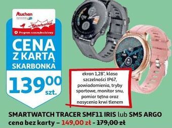 Auchan Smartwatch sm5 argo tracer oferta