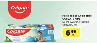 Carrefour Pasta do zębów 6-9 lat colgate kids oferta