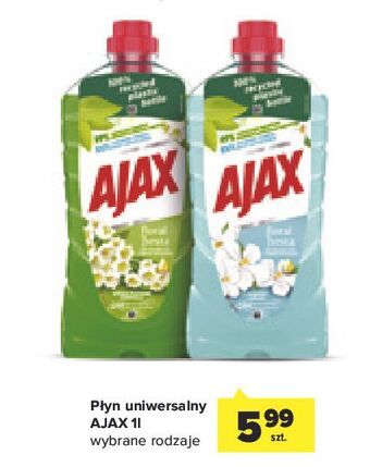 Carrefour Płyn do mycia konwalie ajax floral fiesta oferta