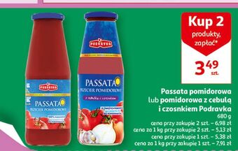 Auchan Przecier pomidorowy z cebulką i czosnkiem podravka oferta