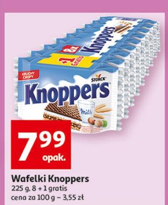 Auchan Wafelek knoppers oferta