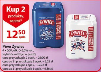 Auchan Piwo żywiec bezalkoholowe oferta