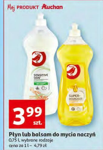 Auchan Płyn do mycia naczyń cytryna auchan oferta