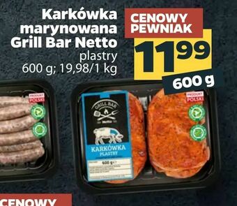 Netto Karkówka marynowana Grill Bar Netto oferta