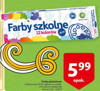 Auchan Farby plakatowe oferta