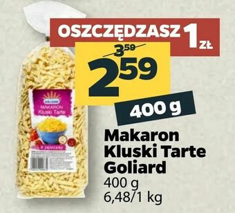 Netto Makaron Kluski Tarte Goliard oferta