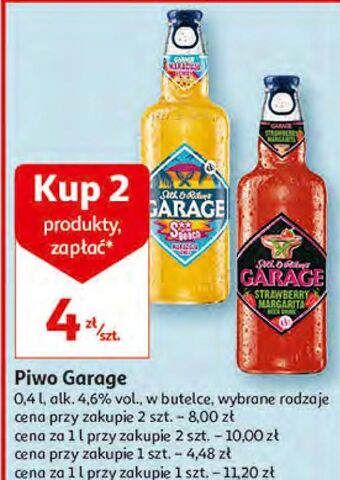 Auchan Piwo garage strawberry margarita oferta