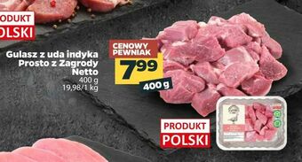 Netto Gulasz z uda indyka Prosto z Zagrody Netto oferta
