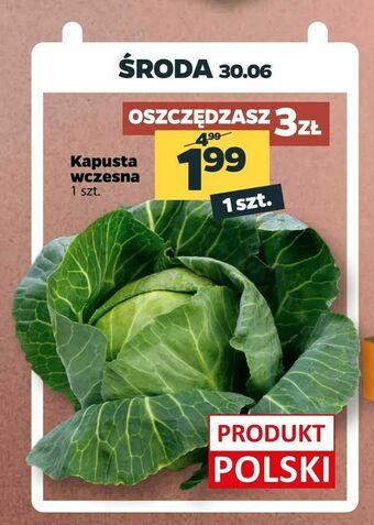 Netto Kapusta wczesna oferta