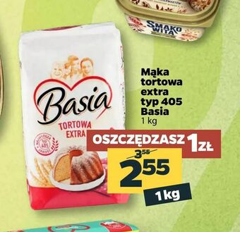 Netto Mąka tortowa extra typ 405 Basia oferta