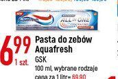 E.Leclerc Pasta do zębów whitening aquafresh all-in-one protection oferta