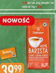 E.Leclerc Kawa dallmayr home barista caffe crema forte oferta