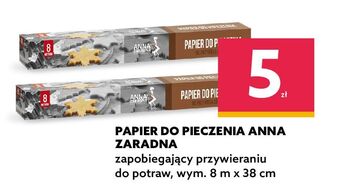Papier do pieczenia 8 m anna zaradna