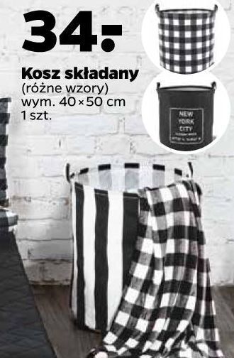 Netto Kosz składany 40 x 50 cm oferta
