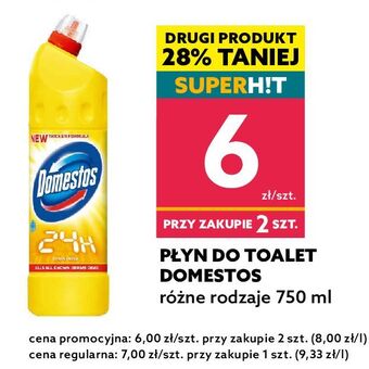 Dealz Płyn do wc citrus domestos oferta