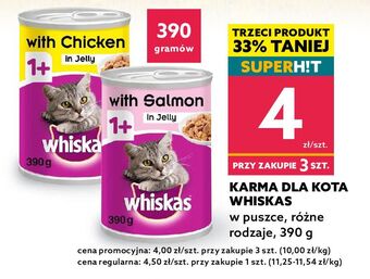 Dealz Karma dla kota z łososiem whiskas oferta