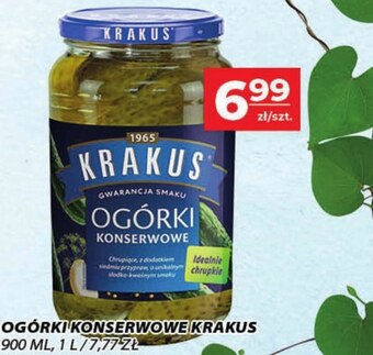 Top Market Ogórki konserwowe krakus oferta