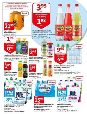 Auchan Oranżada czerwona hellena oferta