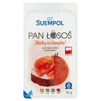 Torimpex Suempol pan łosoś łosoś szlachetny plastrowany 50 g oferta