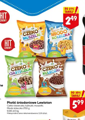 Lewiatan Lewiatan Płatki śniadaniowe 250 g oferta