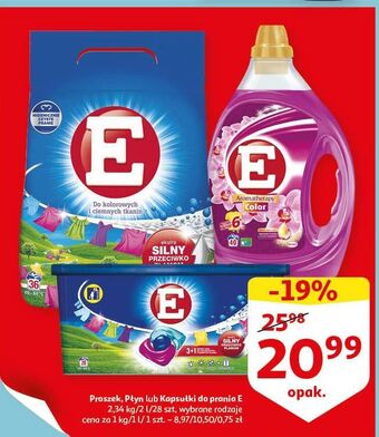 Auchan Proszek do prania kolorowych i ciemnych tkanin e oferta