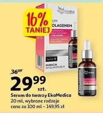 Auchan Serum do twarzy z kolagenem ekamedica oferta