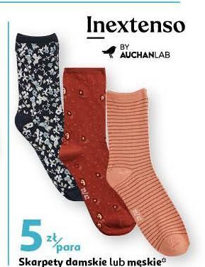 Auchan Skarpetki męskie inextenso by auchan oferta