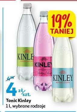 Auchan Napój bitter lemon kinley oferta