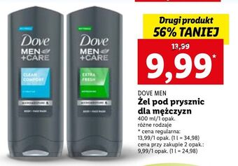 Żel pod prysznic extra fresh dove men+care