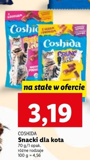 Lidl Przysmak crunchy & creamy z łososiem coshida oferta