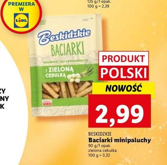 Lidl Baciarki z zieloną cebulką aksam beskidzkie oferta