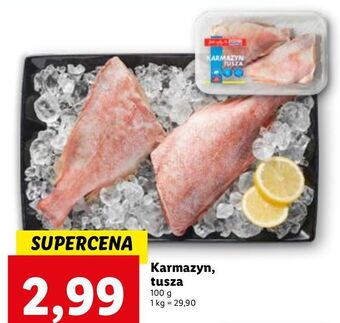 Lidl Karmazyn filet ze skórą abramczyk oferta