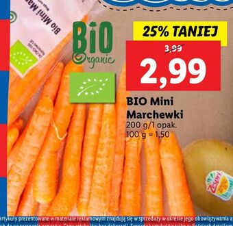 Lidl Marchew mini bio oferta