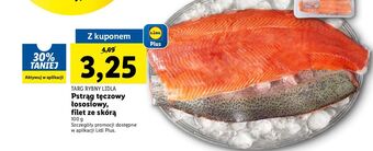 Lidl Pstrąg tęczowy łososiowy targ rybny lidla oferta
