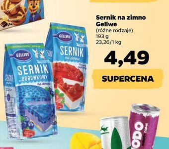 Netto Sernik na zimno gellwe oferta