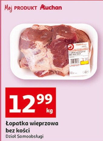 Auchan Łopatka wieprzowa auchan oferta