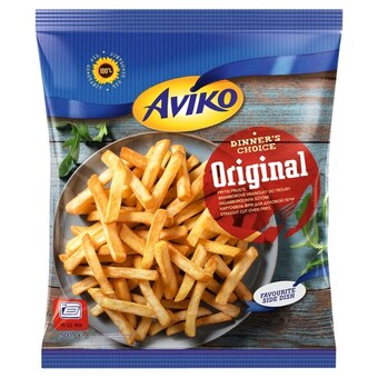 Kaufland Aviko original frytki proste 1500 g oferta