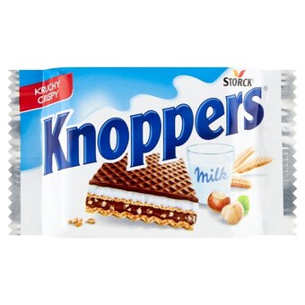 Auchan Knoppers wafelek mleczno-orzechowy 25 g oferta