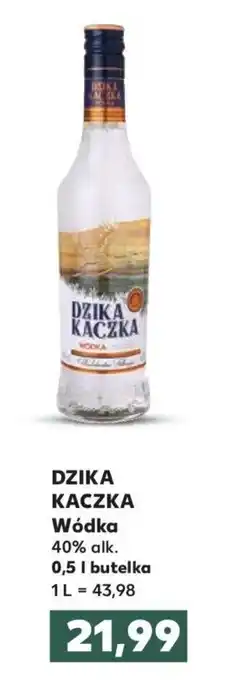 Kaufland Dzika Kaczka wódka 40% 0,5l oferta