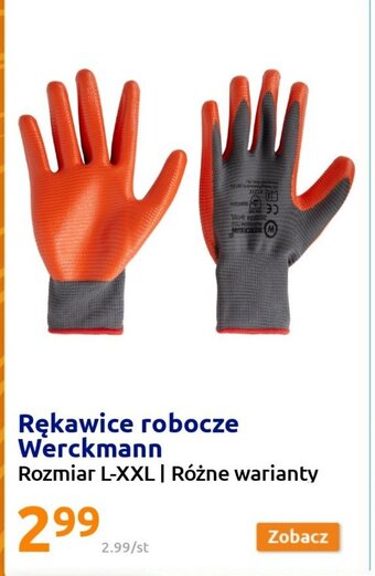 Action Werckmann Rękawice robocze oferta