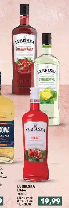 Kaufland Lubelska likier 30% 500ml oferta