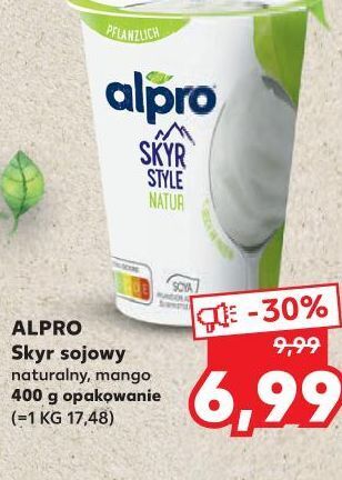 Kaufland Jogurt naturalny alpro skyr style oferta
