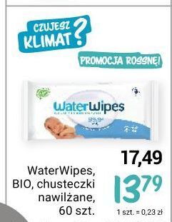 Rossmann Chusteczki nawilżane czystą wodą waterwipes oferta