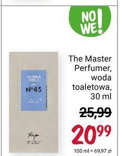 Rossmann Woda toaletowa the master perfumer marine aqua oferta