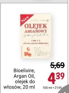 Rossmann Olejek arganowy bioelixire oferta